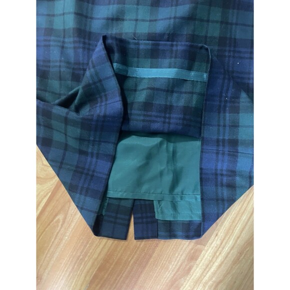 J.Crew tartan Plaid Pencil Skirt Wool 4 - Picture 4 of 6